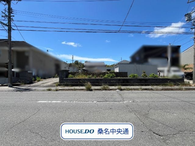 【外観】
桑名市桑部にある200坪を超えるお土地です。整形地なので敷地を有効に使ったプランが立てやすいです。