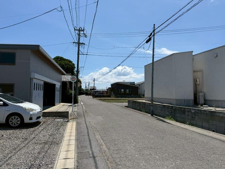 *前面道路*