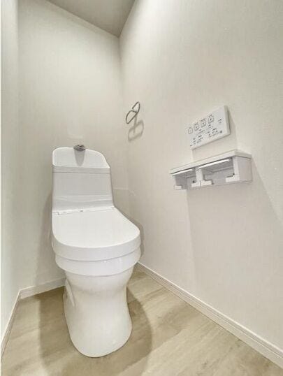 ウォシュレットトイレは節水効果だけでなく、除菌効果も!お掃除も楽々!