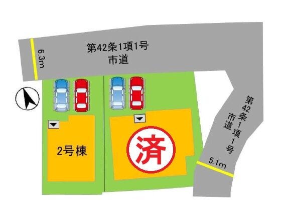 □■区画図■□2号棟