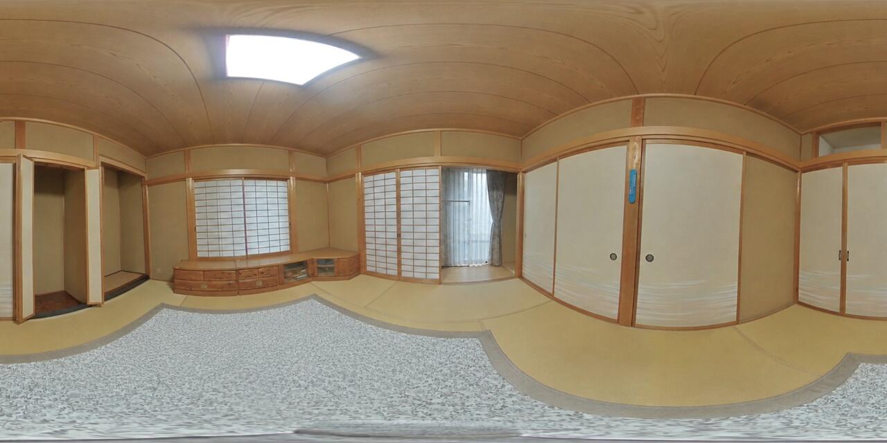 8畳和室
※実際の写真をもとに家具等をCGで除去したものになります