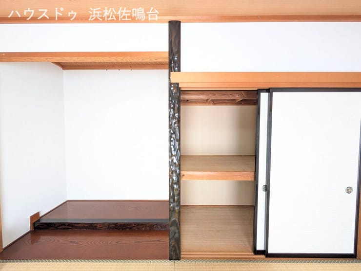 1階和室押入、床の間