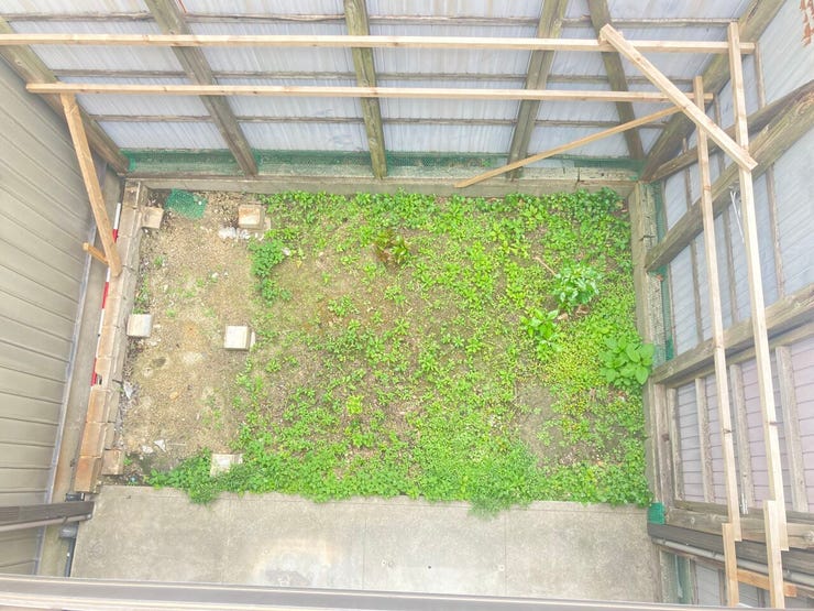 庭付きですのでガーデニングや家庭菜園で緑の潤い溢れる暮らしを♪