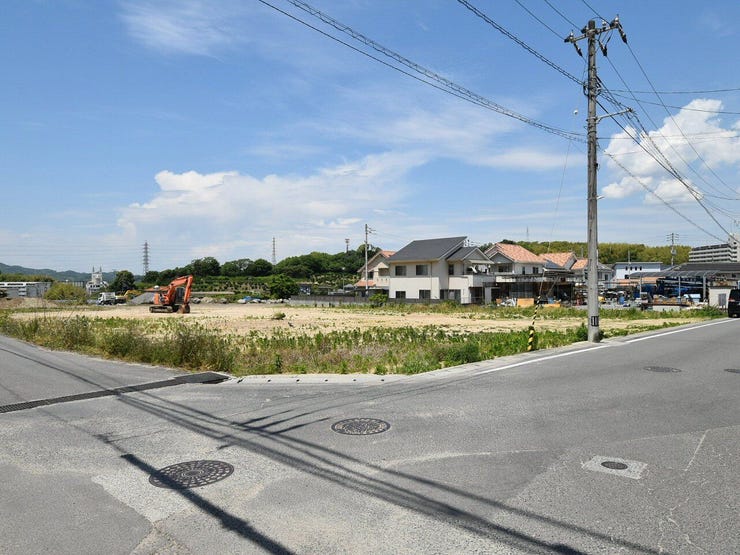 【外観】
分譲予定地全体を南側より撮影 2026.05.15