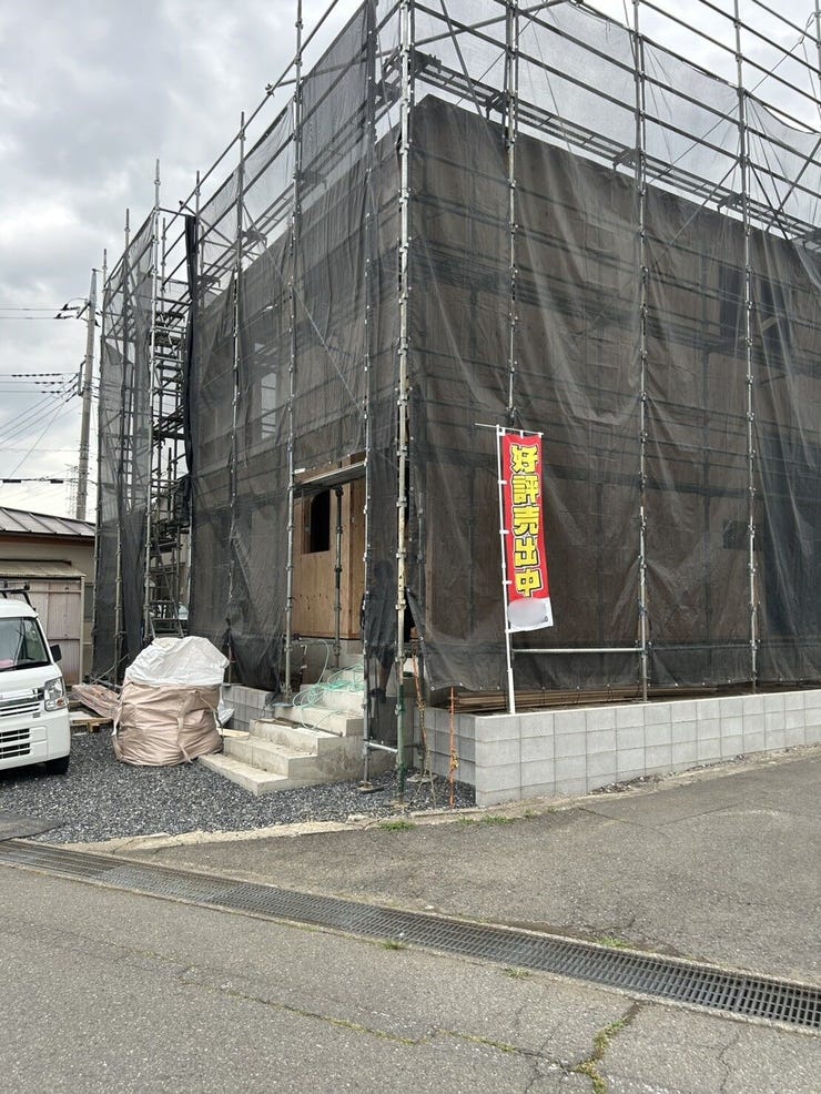 【外観】
2026年6月完成予定【6/6撮影】