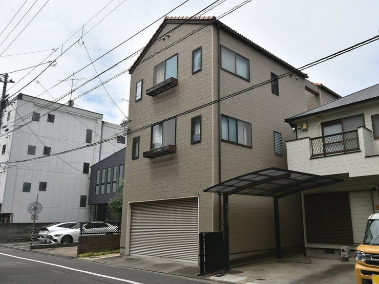 外観を北東側より撮影