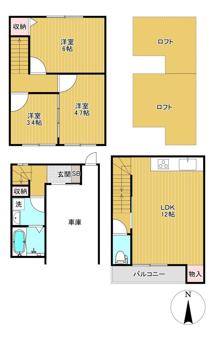 【間取り】