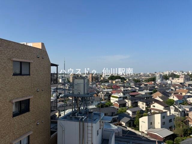 バルコニーからの眺望も良好!