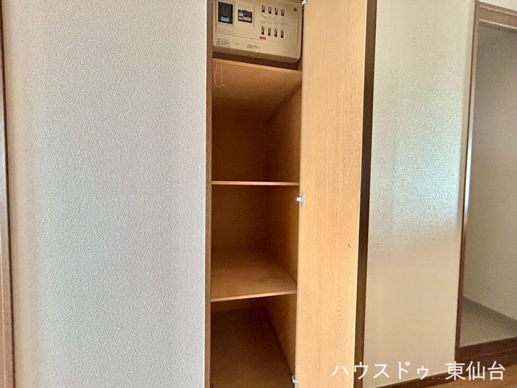 空間を無駄なく使う、スマートな収納設計
