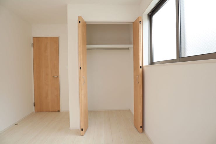 クローゼット 同仕様
全室収納付き!
お部屋がスッキリ片付きます!