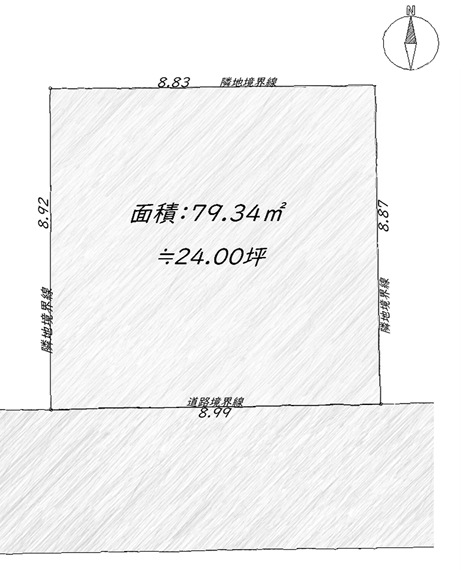 【区画図】