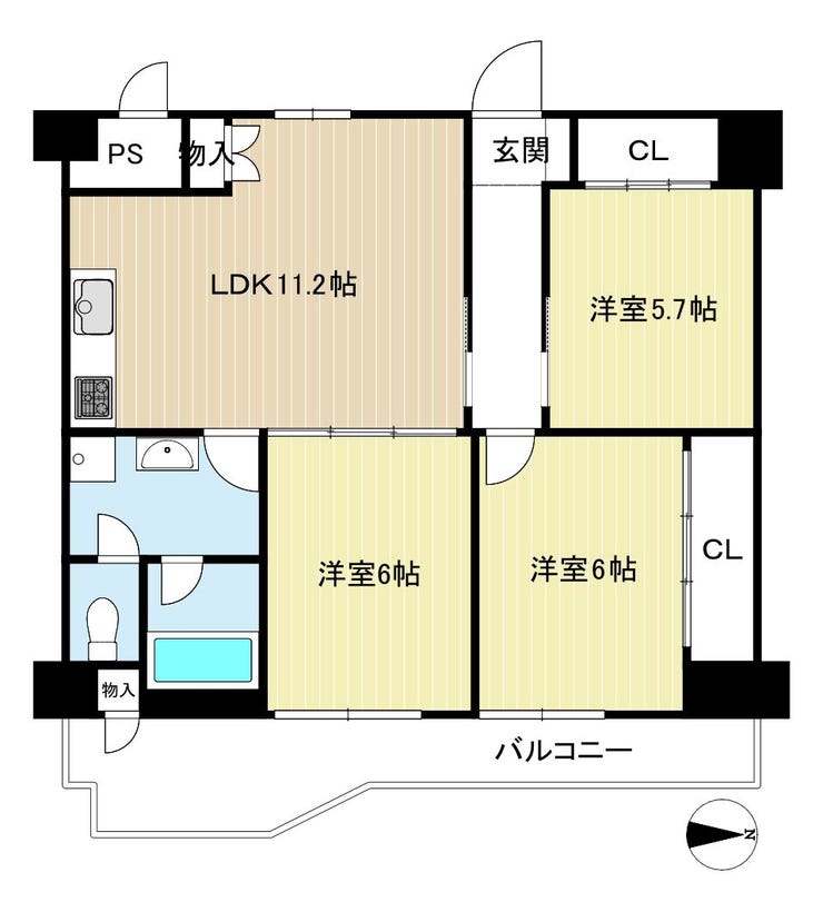 【間取り】