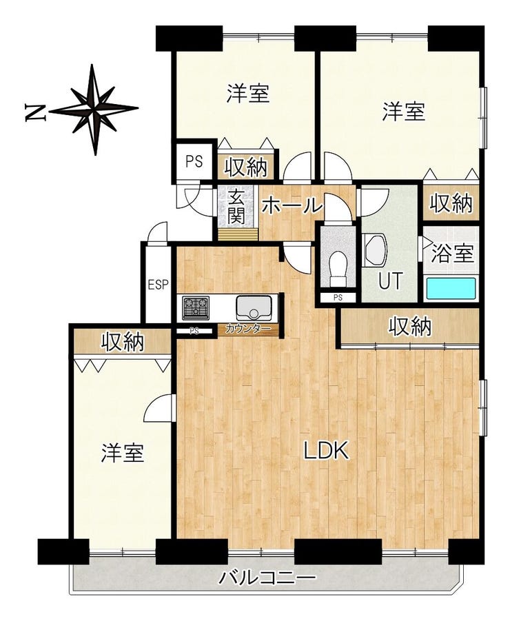 【間取り】
