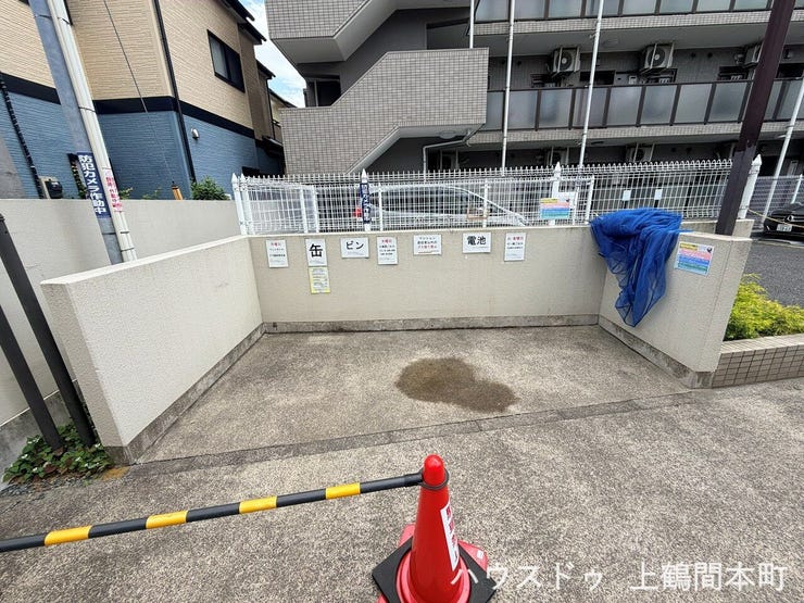清潔に保たれた、使いやすいゴミ置き場を設置