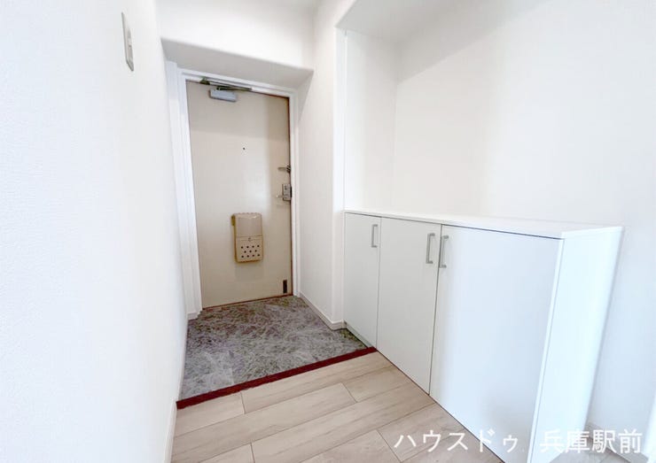 ◇広々とした玄関で、シューズボックス付きです