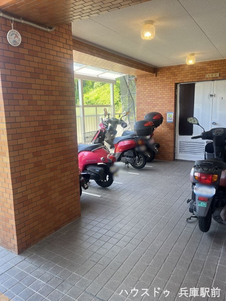 ◇バイク置き場もあります