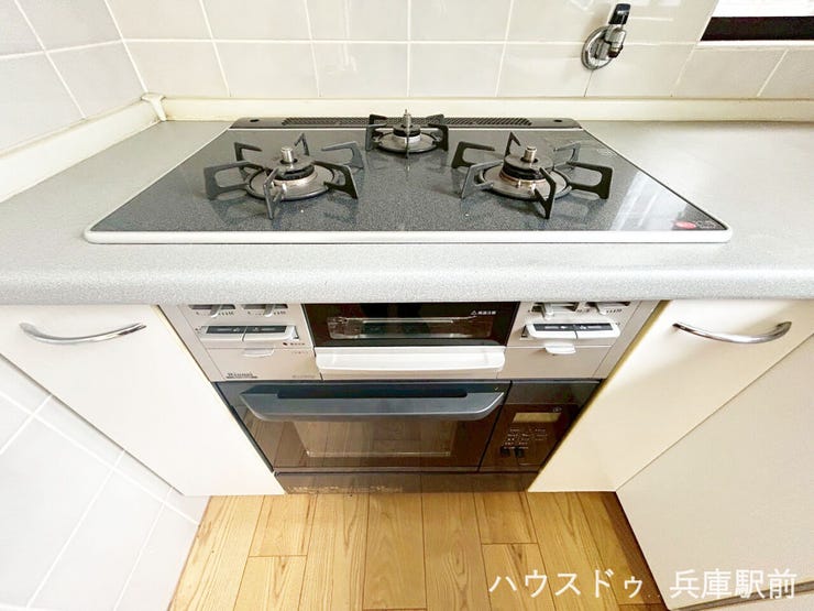 ◇三口コンロのため複数お料理同時進行できます