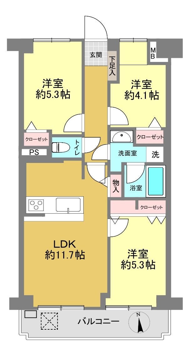 【間取り】