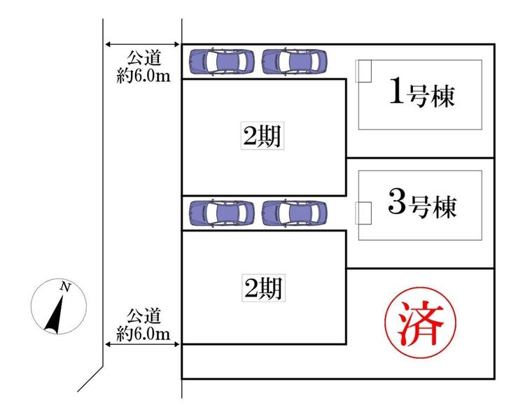 ◎区画図:3号棟