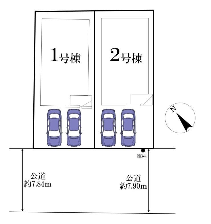 ◎区画図:1号棟