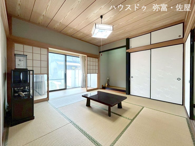 床の間付きの1階南側和室!