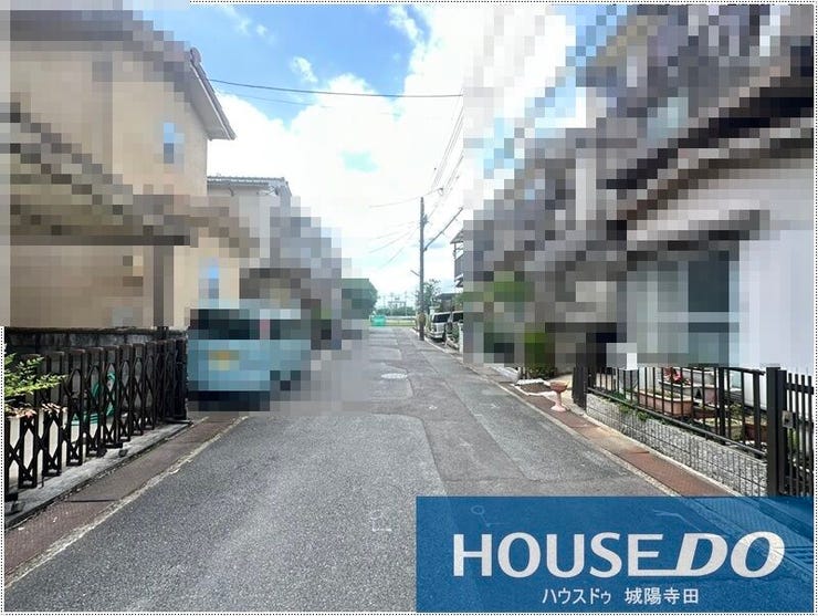 前面道路は約5.5mです。