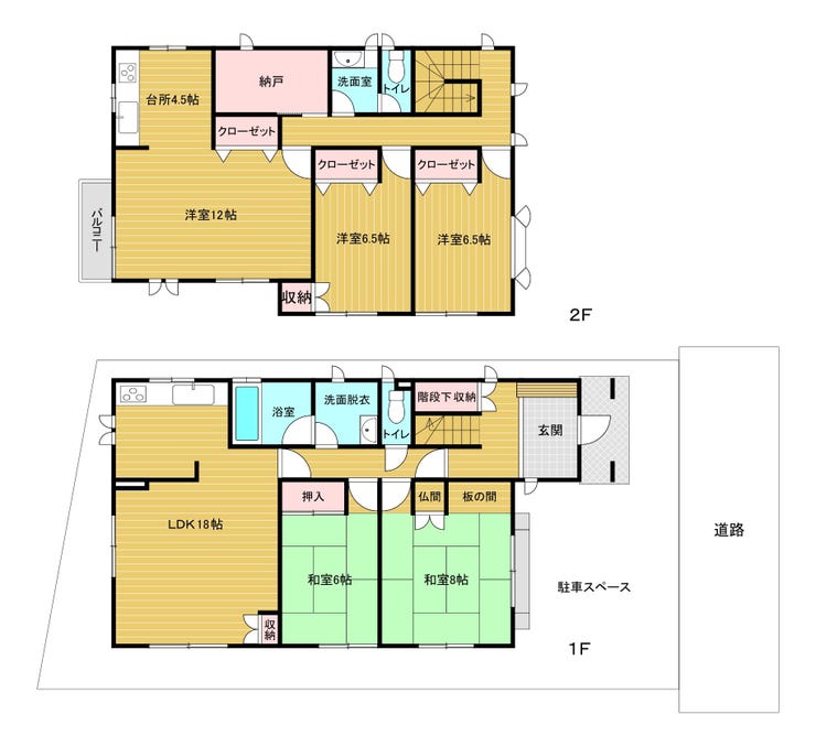 【間取り】
5LDK+K