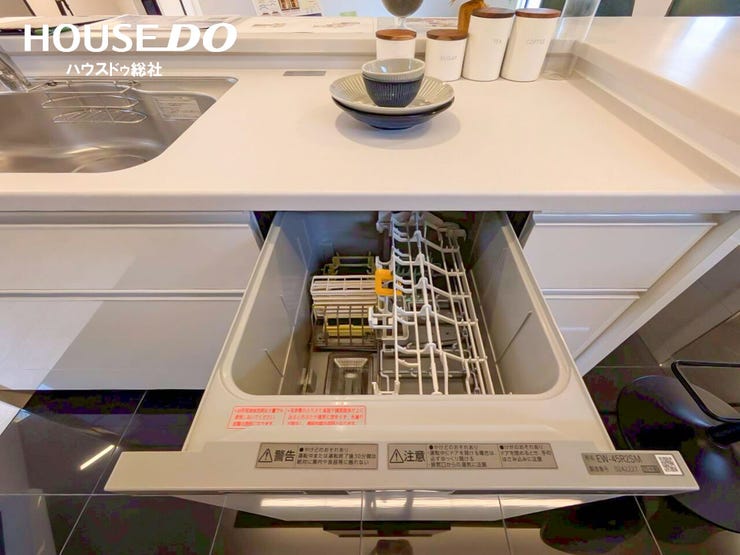 家事時短につながる食洗機付!余った時間はご家族と楽しい会話もでき、子育て世代には嬉しい設備です♪