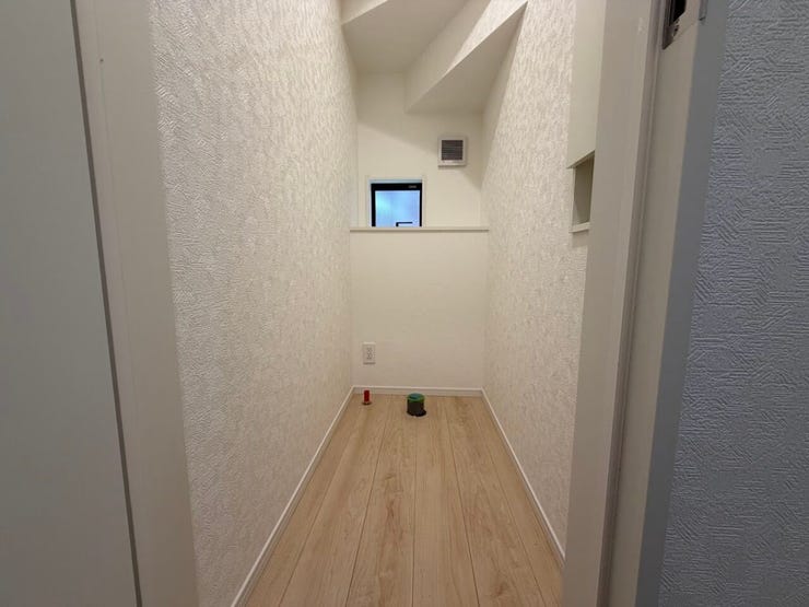 トイレ施工中