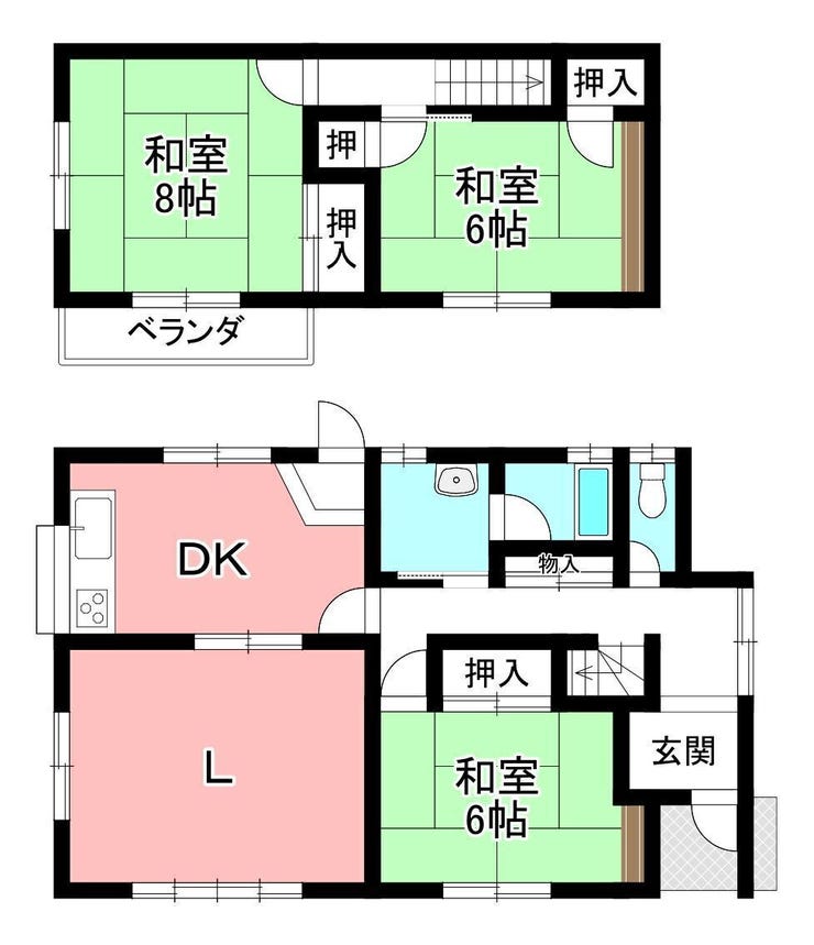 【間取り】
◆見学予約受付中◆
現地をご覧いただき、周辺環境なども一緒に
ご確認いただけます!