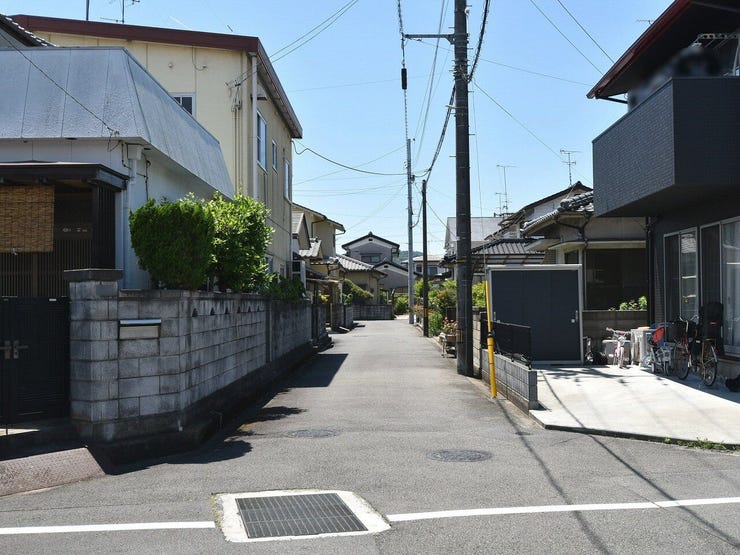 南側道路