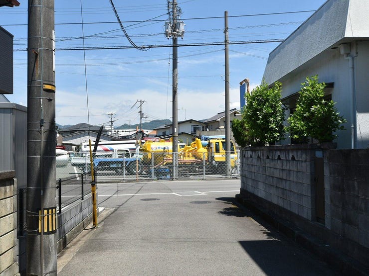 南側道路