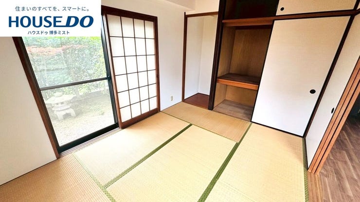 【寝そべりエリアの和室】リビング横の和室は、客間としてはもちろん、お子様のお昼寝ゾーンやおもちゃゾーンとしても活躍♪