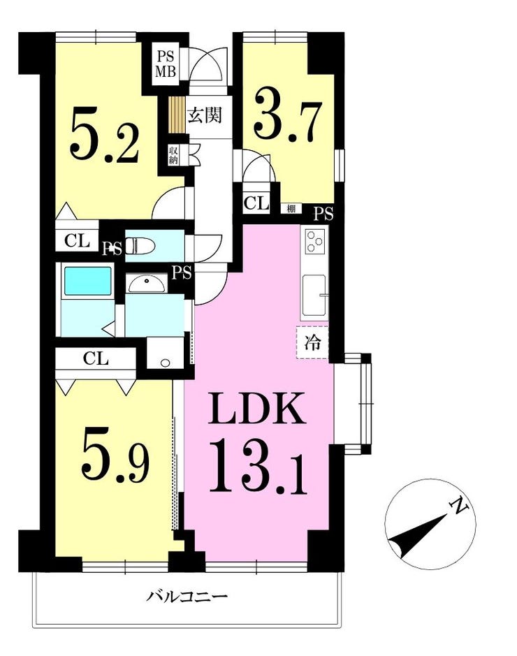 【外観】
◎間取り図