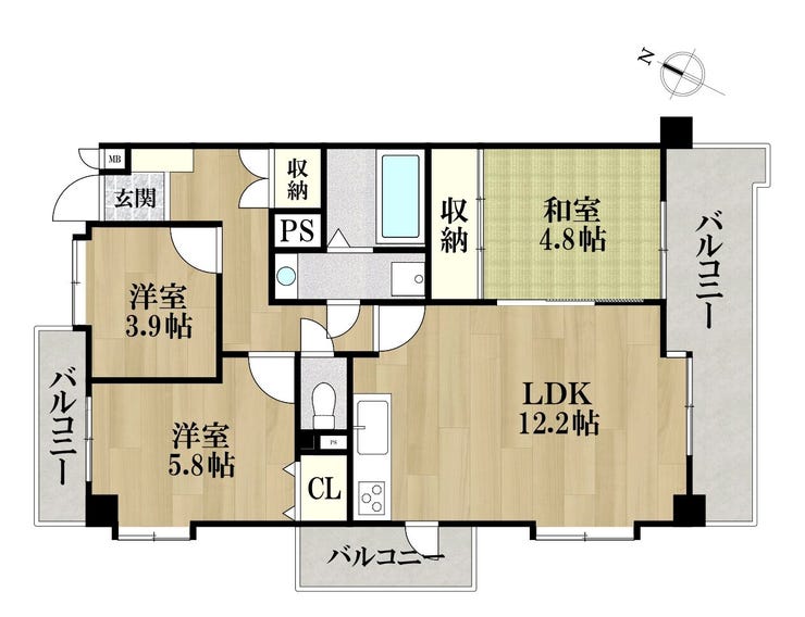 【間取り】