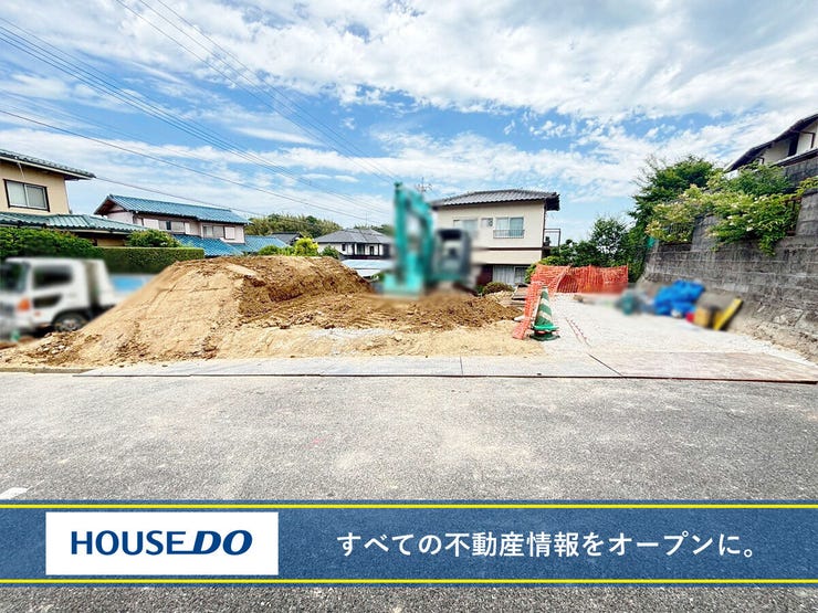 【外観】
駐車場並列4台♪朽網西新築戸建て♪全室6帖以上♪広め洗面脱衣所♪