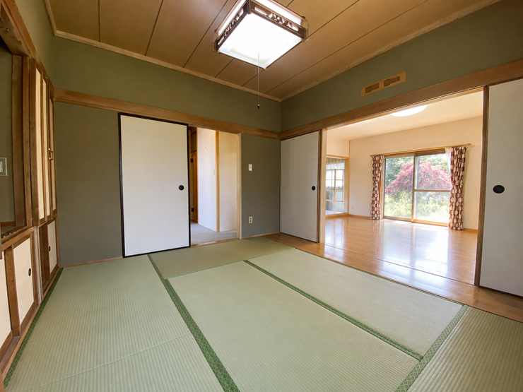 ■壁紙も和テイストで落ち着きのある空間です!