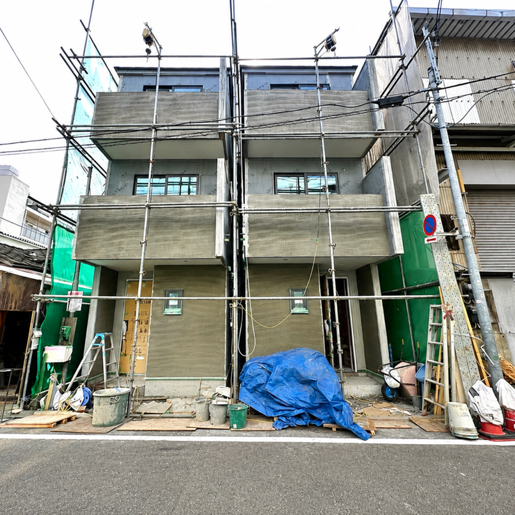 【外観】
向かって右側がB棟です。