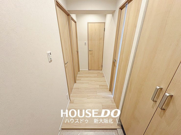 ■玄関から直接室内が見えない造りになっています!急な来客時でも慌てることなく応対していただけます◎