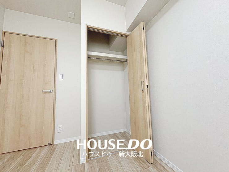 ■全居室収納付き!
■お部屋がスッキリ片付くだけでなく、新しく収納棚を買い足す必要がないので、初期費用が抑えられそうですね!