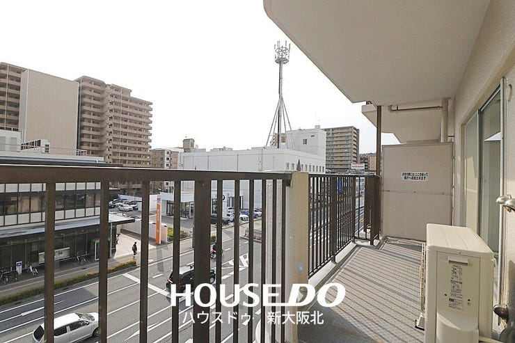 ■広いバルコニーで洗濯物も楽々!