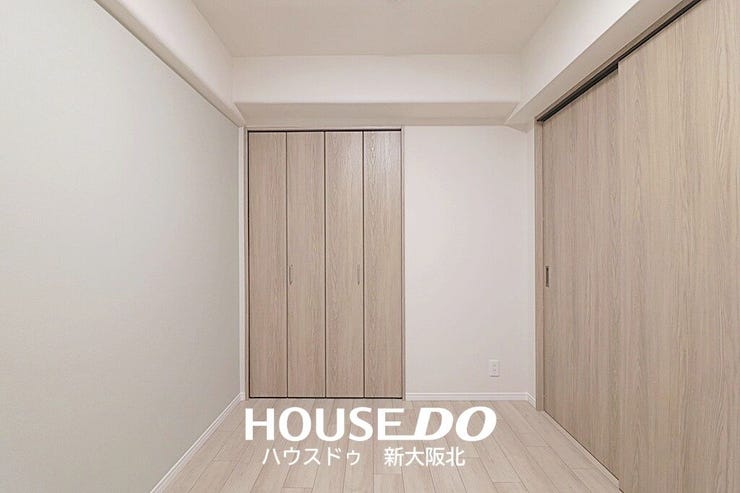 ■造り付けのクローゼットは地震の揺れで倒れる心配がなく、防災面でも安心です!