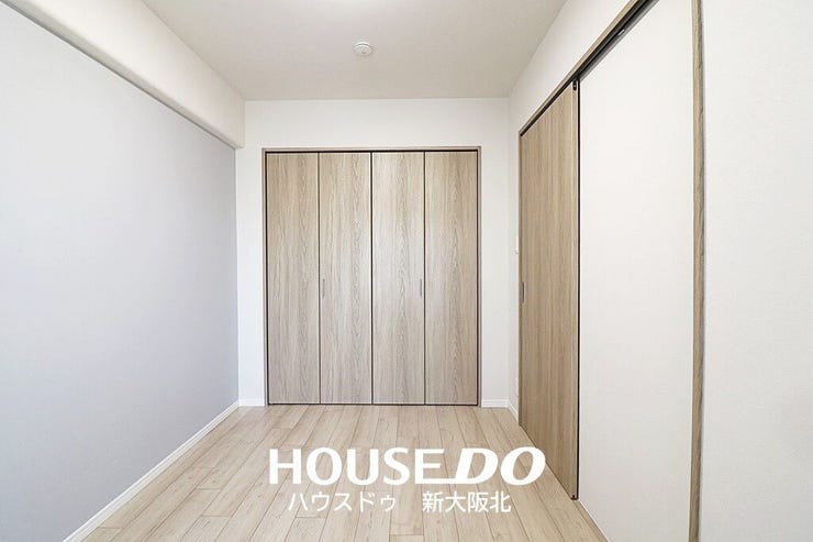 ■大容量のクローゼット!
■お洋服はもちろん、小物や季節家電も収納できてお部屋がスッキリと片付きます!