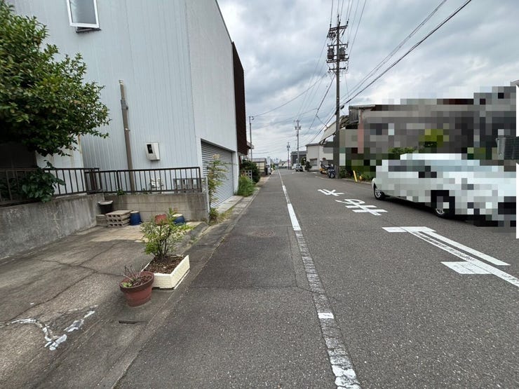 南側道路