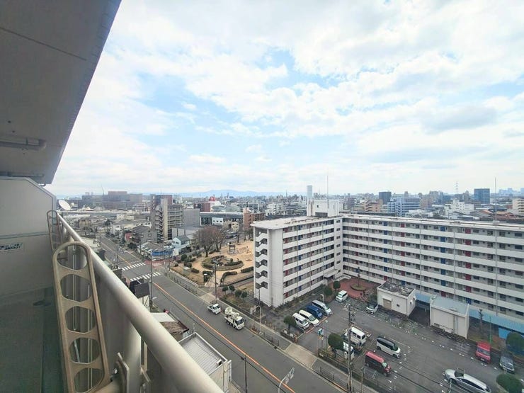 ベランダからの展望です