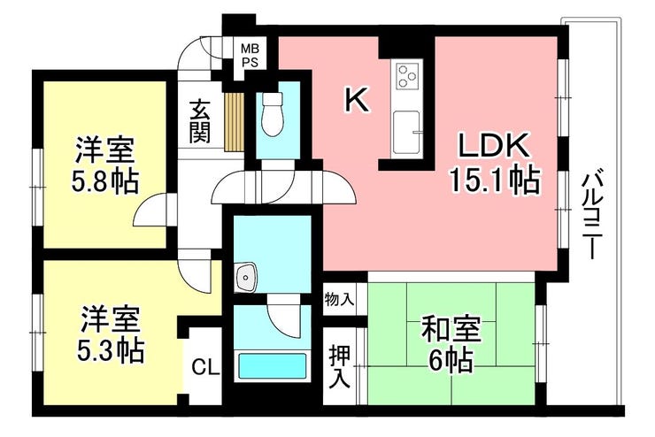 【間取り】