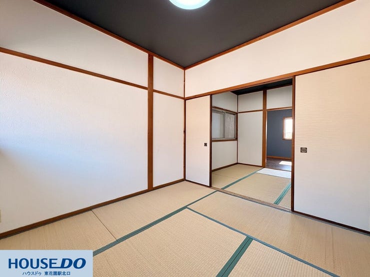 お部屋同士が襖で繋がっており、開閉によって空間の広さを自由に変更できます♪ライフステージや用途に合わせて間取りを柔軟に変えられるため、無駄のない快適な生活動線がしっかりと確保できます!