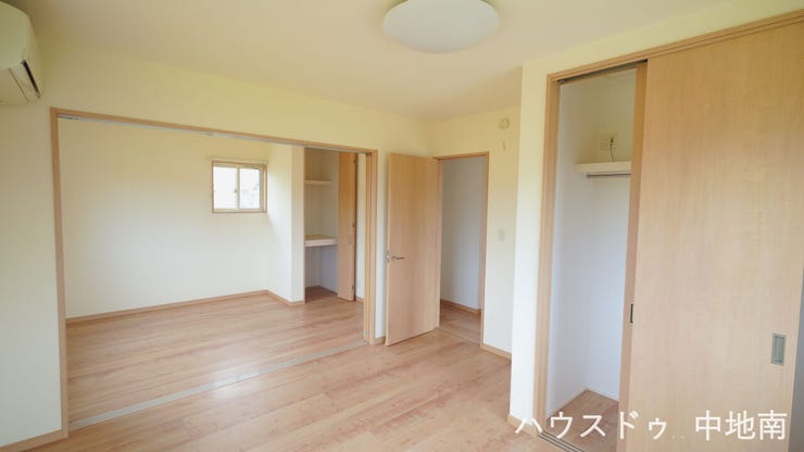 7帖+5.5帖の続き間で開放感のある空間♪