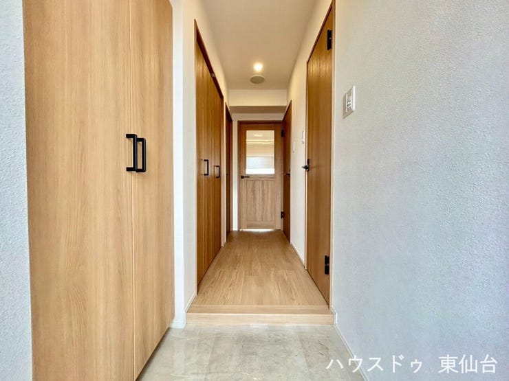 生活空間の隠れるおもてなしの玄関です♪