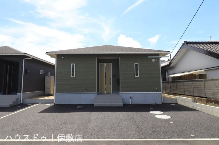 脇元 新築戸建 【外観写真】
駐車場普通車2台、軽2台の合計4台可能